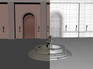 Product Fountain 3D Model