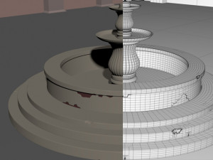 Product Fountain 3D Model