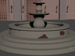 Product Fountain 3D Model