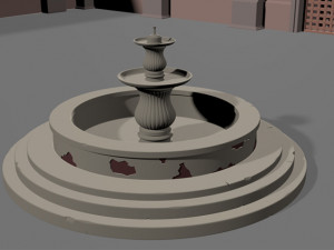 Product Fountain 3D Model