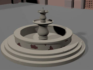 Product Fountain 3D Model