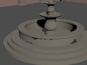 Product Fountain 3D Model