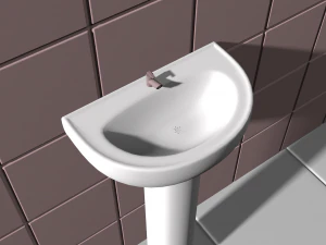 Toilette di fantascienza Modello 3D