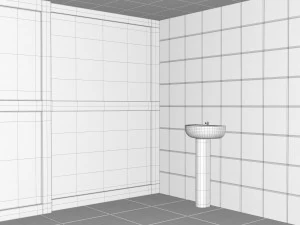 Toilette di fantascienza Modello 3D