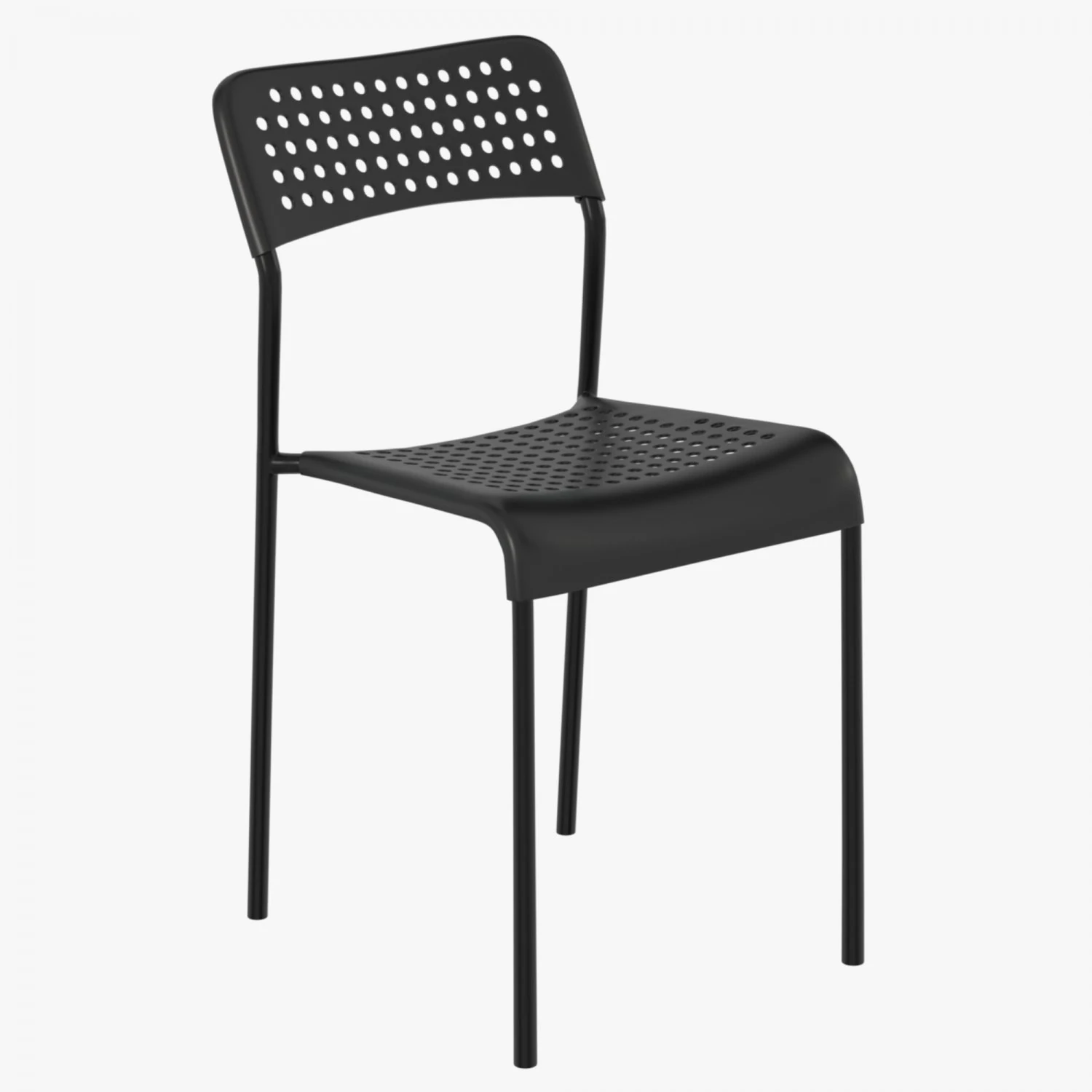 Ikea adde chair 3D Model .c4d .max .obj .3ds .fbx .stl .blend 