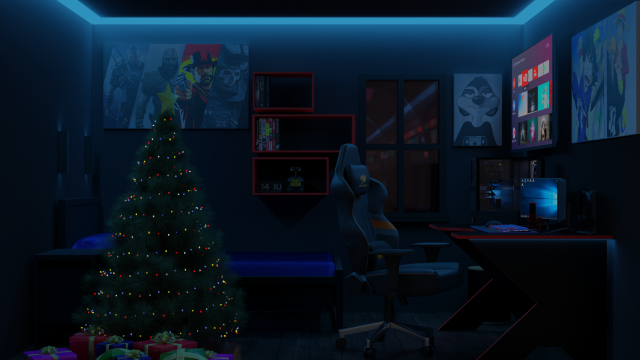 Bedroom Model 3D .c4d .max .obj .3ds .fbx .stl .blend 