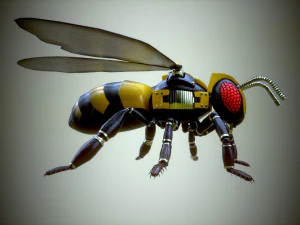 Mechanical bee 3D Model