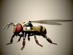 Mechanical bee 3D Model