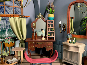 Stylized bath room 3D Model