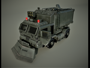 Military truck 3Dモデル