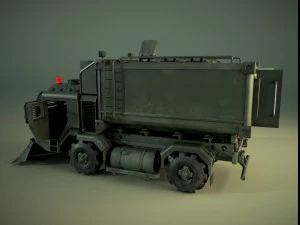 Military truck 3D Model