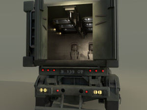 Military truck 3D Модель