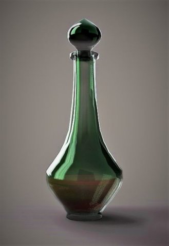 Bottle 3D 모델 .c4d .max .obj .3ds .fbx .stl .blend 