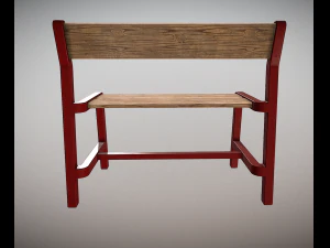 Bench 3D Model
