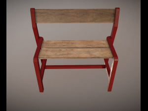 Bench 3D Model
