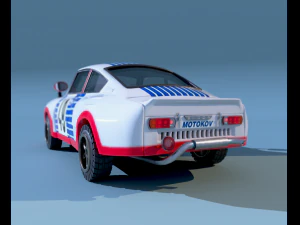 Skoda 130 3D Model