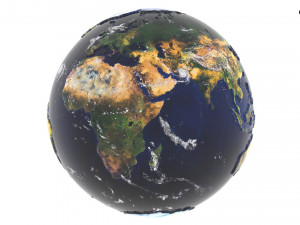 3D Earth Hyper Realistic Modelo 3D