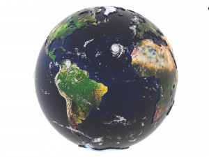 3D Earth Hyper Realistic Modelo 3D