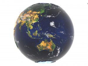 3D Earth Hyper Realistic Modelo 3D