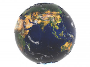 3D Earth Hyper Realistic Modelo 3D