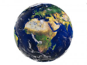3D Earth Hyper Realistic Modelo 3D