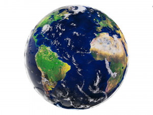 3D Earth Hyper Realistic Modelo 3D