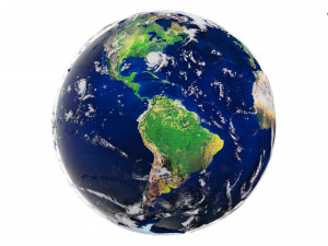 3D Earth Hyper Realistic Modelo 3D