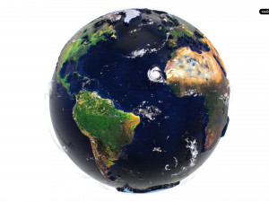 3D Earth Hyper Realistic Modelo 3D