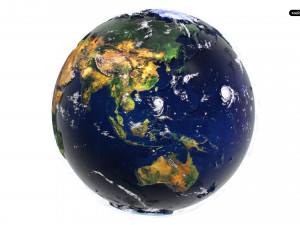 3D Earth Hyper Realistic Modelo 3D