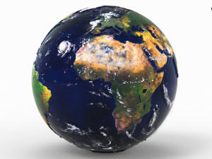 3D Earth Hyper Realistic Modelo 3D