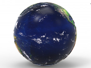 3D Earth Hyper Realistic Modelo 3D