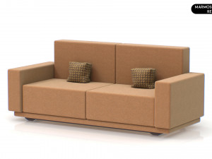 Realistic Modern Sofa Set Design 3Dモデル