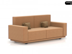 Realistic Modern Sofa Set Design 3Dモデル
