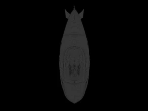 Toy Submarine 3D Model