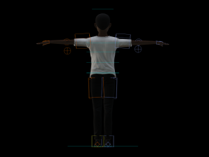 Black Boy lowpoly 3D मॉडल