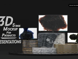Stage For 3D Product Visualization CG Textures