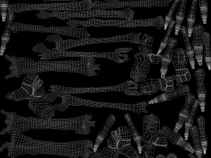 Cartoon Skeleton 3D Realistic 3D Model