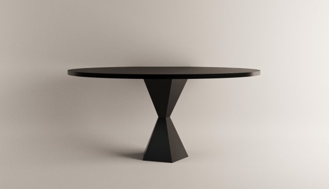 Pyramid Table 3D Model .c4d .max .obj .3ds .fbx .stl .blend 