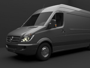 Mercedes Sprinter 3D Model