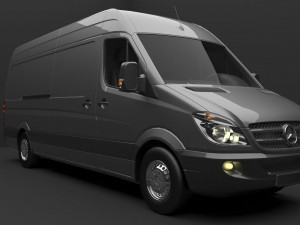 Mercedes Sprinter 3Dモデル