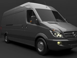 Mercedes Sprinter 3D Model