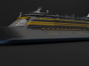 Ship 3D Model