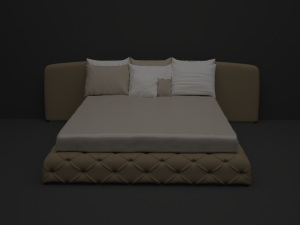 Bed 3D 모델