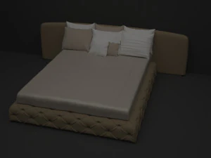 Bed 3D Model