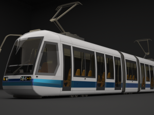 Train Modello 3D