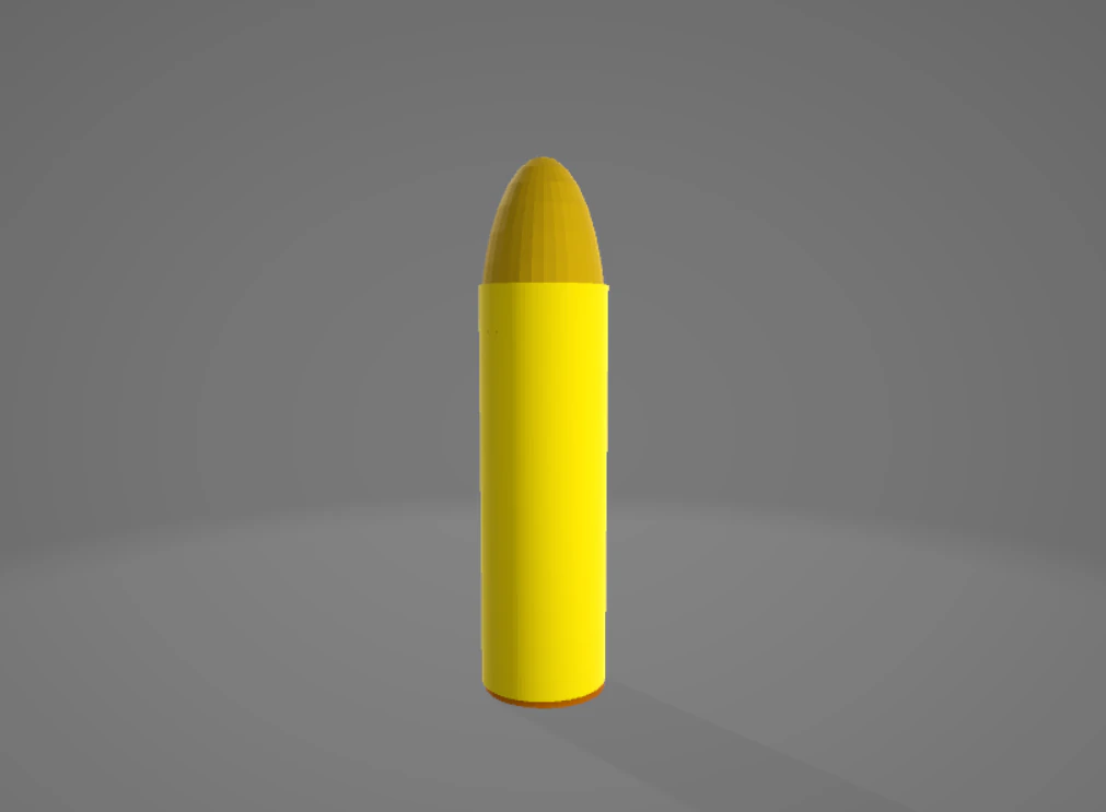 Bullet 3D Model .c4d .max .obj .3ds .fbx .stl .blend 