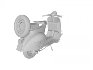 Vespa 3D Model