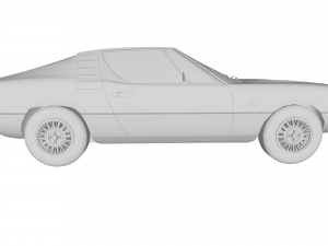 Alfa Romeo Montreal Model 3D
