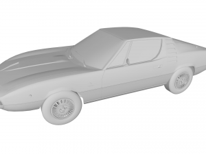 Alfa Romeo Montreal Model 3D
