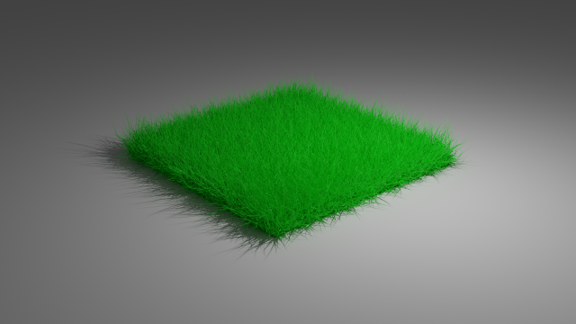 Green grass 3D Model .c4d .max .obj .3ds .fbx .stl .blend 